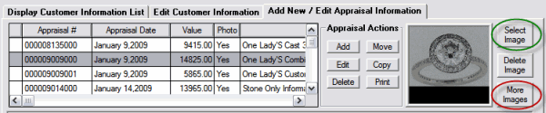 Select Image window